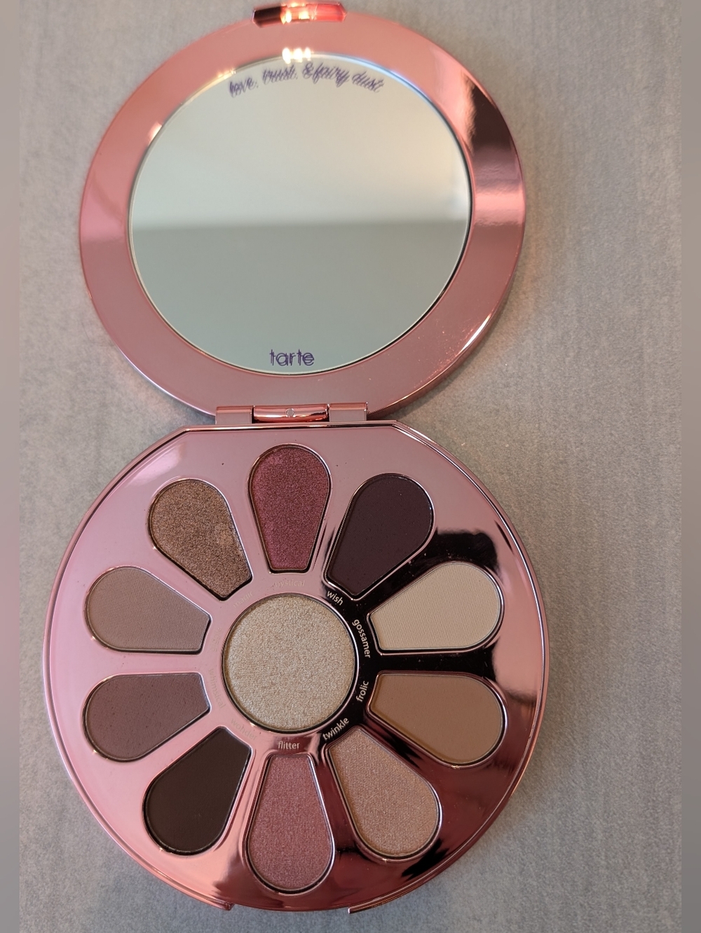 Tarte Love Trust &Fairy Dust Eye Shadow Palette NIB